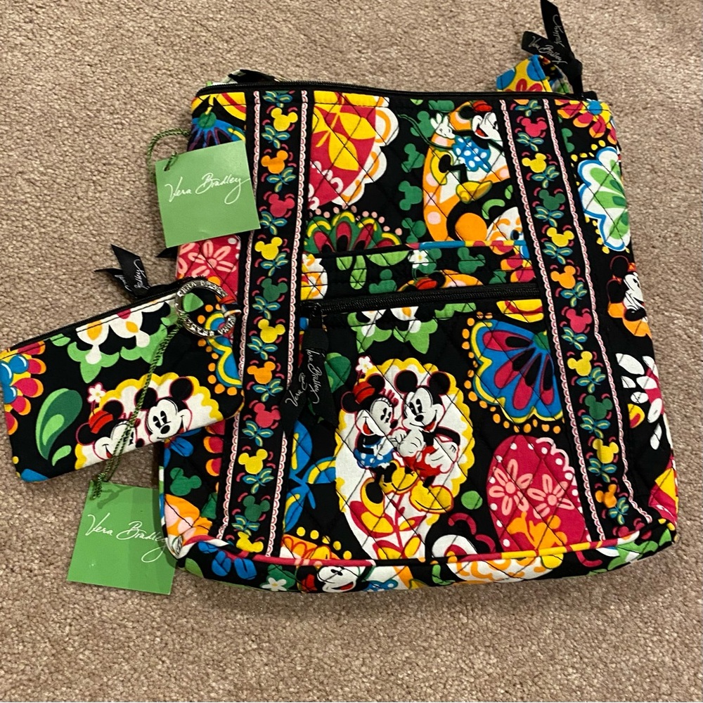 Vera Bradley x Disney Original Hipster Crossbody Parks Exclusive with Zip ID
